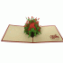 pop-up rozen kaart